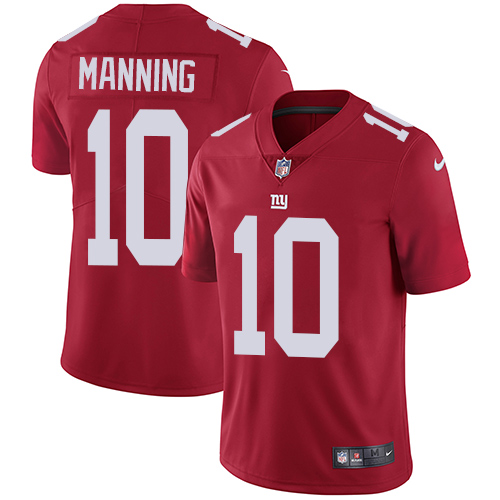 Nike Giants #10 Eli Manning Red Alternate Youth Stitched NFL Vapor Untouchable Limited Jersey Nike Giants #10 Eli Manning Red Alternate Youth Stitched NFL Vapor Untouchable Limited Jersey