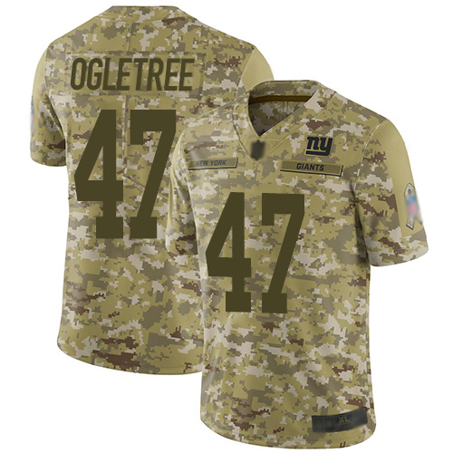 Nike Giants #47 Alec Ogletree Camo Youth Stitched NFL Limited 2018 Salute to Service Jersey Nike Giants #47 Alec Ogletree Camo Youth Stitched NFL Limited 2018 Salute to Service Jersey