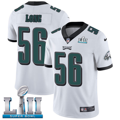 Nike Eagles #56 Chris Long White Super Bowl LII Youth Stitched NFL Vapor Untouchable Limited Jersey Nike Eagles #56 Chris Long White Super Bowl LII Youth Stitched NFL Vapor Untouchable Limited Jersey