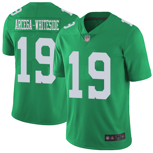 Nike Eagles #19 JJ Arcega-Whiteside Green Youth Stitched NFL Limited Rush Jersey Nike Eagles #19 JJ Arcega-Whiteside Green Youth Stitched NFL Limited Rush Jersey