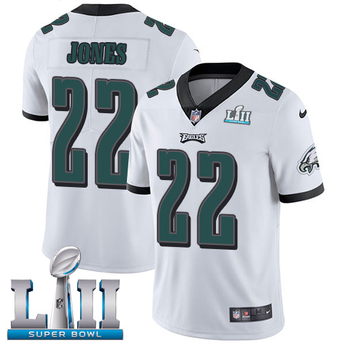Nike Eagles #22 Sidney Jones White Super Bowl LII Youth Stitched NFL Vapor Untouchable Limited Jersey Nike Eagles #22 Sidney Jones White Super Bowl LII Youth Stitched NFL Vapor Untouchable Limited Jersey