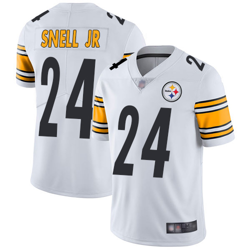 Nike Steelers #24 Benny Snell Jr. White Youth Stitched NFL Vapor Untouchable Limited Jersey Nike Steelers #24 Benny Snell Jr. White Youth Stitched NFL Vapor Untouchable Limited Jersey