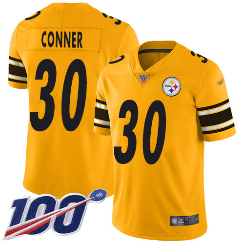 Nike Steelers #30 James Conner Gold Youth Stitched NFL Limited Inverted Legend 100th Season Jersey Nike Steelers #30 James Conner Gold Youth Stitched NFL Limited Inverted Legend 100th Season Jersey