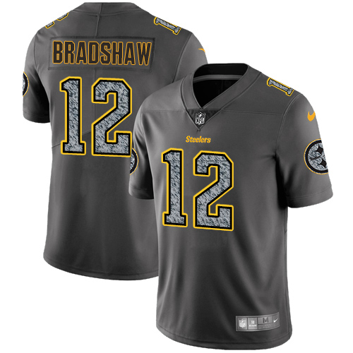 Nike Steelers #12 Terry Bradshaw Gray Static Youth Stitched NFL Vapor Untouchable Limited Jersey Nike Steelers #12 Terry Bradshaw Gray Static Youth Stitched NFL Vapor Untouchable Limited Jersey