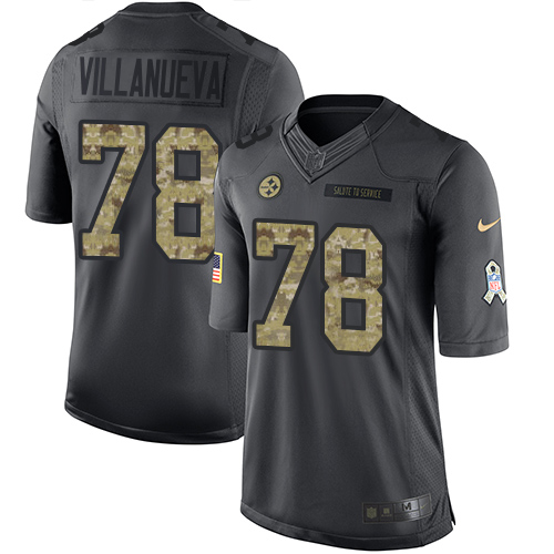 Nike Steelers #78 Alejandro Villanueva Black Youth Stitched NFL Limited 2016 Salute to Service Jersey Nike Steelers #78 Alejandro Villanueva Black Youth Stitched NFL Limited 2016 Salute to Service Jersey