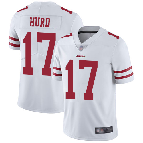 Nike 49ers #17 Jalen Hurd White Youth Stitched NFL Vapor Untouchable Limited Jersey Nike 49ers #17 Jalen Hurd White Youth Stitched NFL Vapor Untouchable Limited Jersey