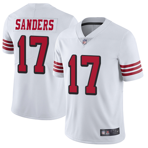 Nike 49ers #17 Emmanuel Sanders White Rush Youth Stitched NFL Vapor Untouchable Limited Jersey Nike 49ers #17 Emmanuel Sanders White Rush Youth Stitched NFL Vapor Untouchable Limited Jersey