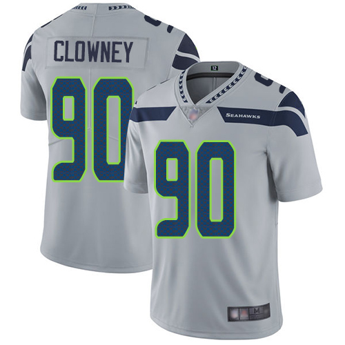 Nike Seahawks #90 Jadeveon Clowney Grey Alternate Youth Stitched NFL Vapor Untouchable Limited Jersey Nike Seahawks #90 Jadeveon Clowney Grey Alternate Youth Stitched NFL Vapor Untouchable Limited Jersey