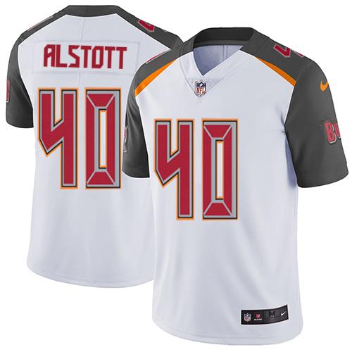 Nike Buccaneers #40 Mike Alstott White Youth Stitched NFL Vapor Untouchable Limited Jersey Nike Buccaneers #40 Mike Alstott White Youth Stitched NFL Vapor Untouchable Limited Jersey