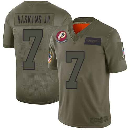 Nike Redskins #7 Dwayne Haskins Jr Camo Youth Stitched NFL Limited 2019 Salute to Service Jersey Nike Redskins #7 Dwayne Haskins Jr Camo Youth Stitched NFL Limited 2019 Salute to Service Jersey