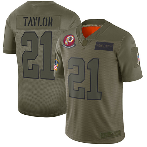 Nike Redskins #21 Sean Taylor Camo Youth Stitched NFL Limited 2019 Salute to Service Jersey Nike Redskins #21 Sean Taylor Camo Youth Stitched NFL Limited 2019 Salute to Service Jersey