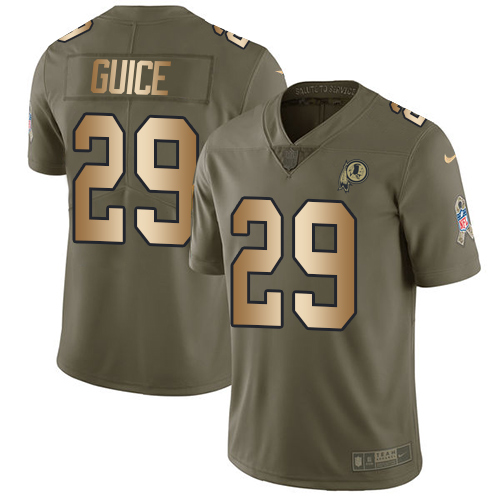 Nike Redskins #29 Derrius Guice Olive/Gold Youth Stitched NFL Limited 2017 Salute to Service Jersey Nike Redskins #29 Derrius Guice Olive/Gold Youth Stitched NFL Limited 2017 Salute to Service Jersey