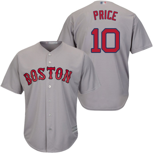 Red Sox #10 David Price Grey Cool Base Stitched Youth MLB Jersey Red Sox #10 David Price Grey Cool Base Stitched Youth MLB Jersey