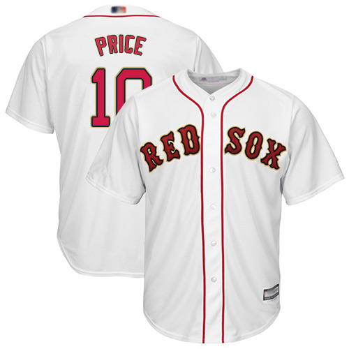 Red Sox #10 David Price White Cool Base Stitched Youth MLB Jersey Red Sox #10 David Price White Cool Base Stitched Youth MLB Jersey