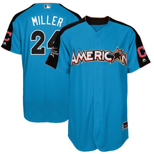 Indians #24 Andrew Miller Blue 2017 All-Star American League Stitched Youth MLB Jersey Indians #24 Andrew Miller Blue 2017 All-Star American League Stitched Youth MLB Jersey
