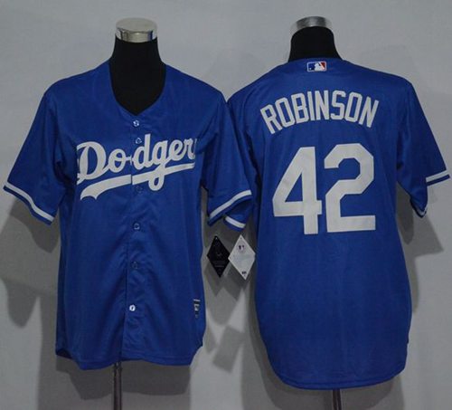 Dodgers #42 Jackie Robinson Blue Cool Base Stitched Youth MLB Jersey Dodgers #42 Jackie Robinson Blue Cool Base Stitched Youth MLB Jersey