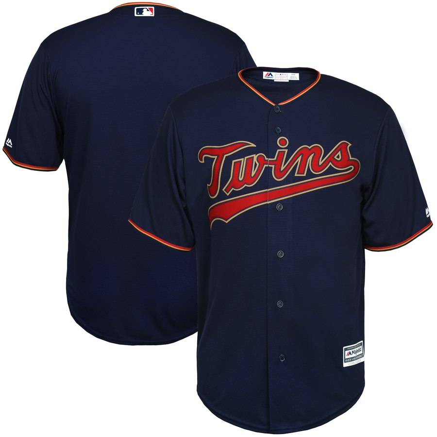 Minnesota Twins Majestic Youth Alternate Official Cool Base Team Jersey Navy Minnesota Twins Majestic Youth Alternate Official Cool Base Team Jersey Navy
