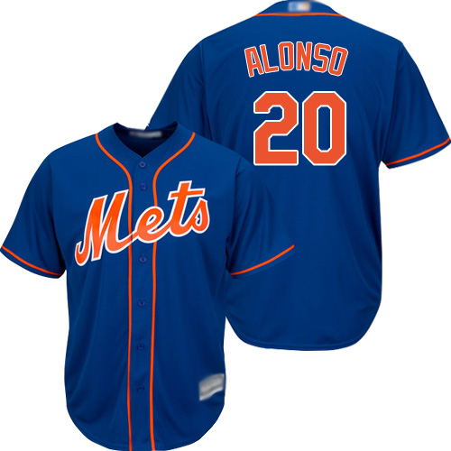Mets #20 Pete Alonso Blue Cool Base Stitched Youth MLB Jersey Mets #20 Pete Alonso Blue Cool Base Stitched Youth MLB Jersey