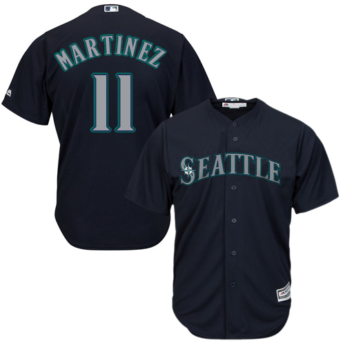 Mariners #11 Edgar Martinez Navy Blue Cool Base Stitched Youth MLB Jersey Mariners #11 Edgar Martinez Navy Blue Cool Base Stitched Youth MLB Jersey