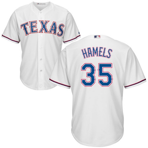 Rangers #35 Cole Hamels White Cool Base Stitched Youth MLB Jersey Rangers #35 Cole Hamels White Cool Base Stitched Youth MLB Jersey
