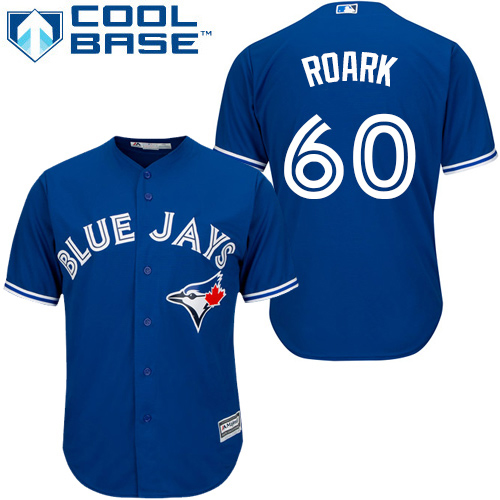Blue Jays #60 Tanner Roark Blue New Cool Base Stitched Youth MLB Jersey Blue Jays #60 Tanner Roark Blue New Cool Base Stitched Youth MLB Jersey