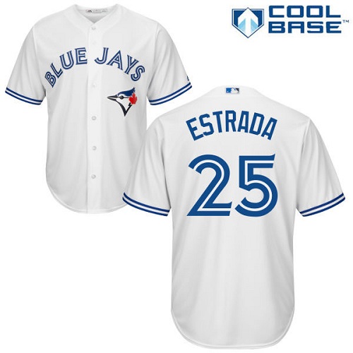 Blue Jays #25 Marco Estrada White Cool Base Stitched Youth MLB Jersey Blue Jays #25 Marco Estrada White Cool Base Stitched Youth MLB Jersey