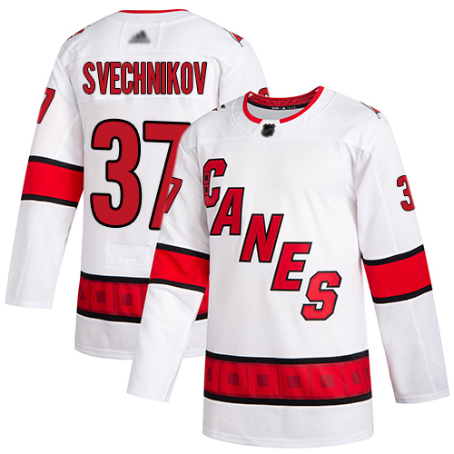 Adidas Hurricanes #37 Andrei Svechnikov White Road Authentic Stitched Youth NHL Jersey Adidas Hurricanes #37 Andrei Svechnikov White Road Authentic Stitched Youth NHL Jersey