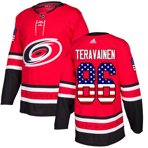 Adidas Hurricanes #86 Teuvo Teravainen Red Home Authentic USA Flag Stitched Youth NHL Jersey Adidas Hurricanes #86 Teuvo Teravainen Red Home Authentic USA Flag Stitched Youth NHL Jersey