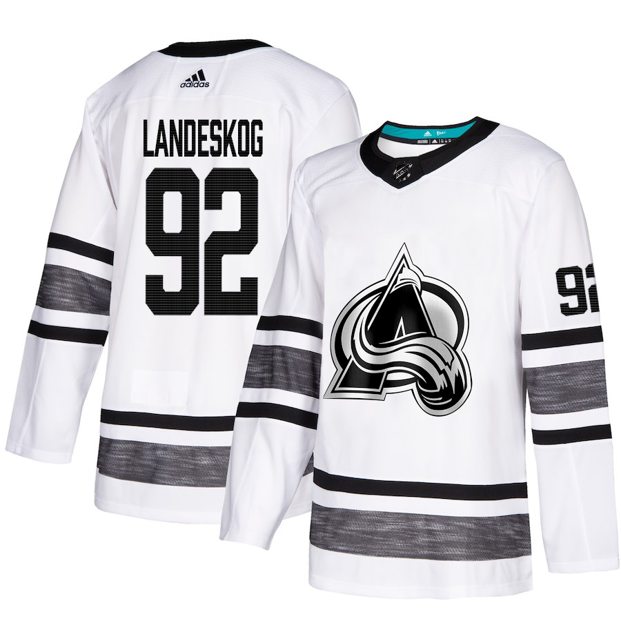 Adidas Avalanche #92 Gabriel Landeskog White Authentic 2019 All-Star Stitched Youth NHL Jersey Adidas Avalanche #92 Gabriel Landeskog White Authentic 2019 All-Star Stitched Youth NHL Jersey