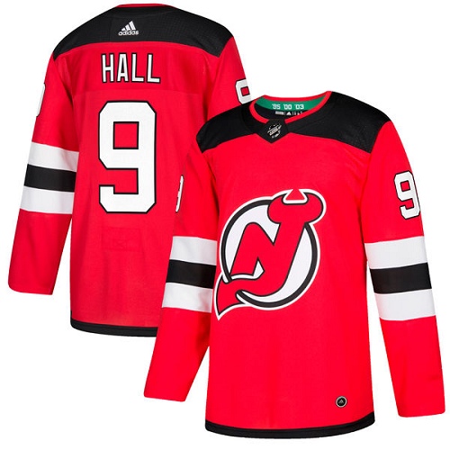 Adidas Devils #9 Taylor Hall Red Home Authentic Stitched Youth NHL Jersey Adidas Devils #9 Taylor Hall Red Home Authentic Stitched Youth NHL Jersey