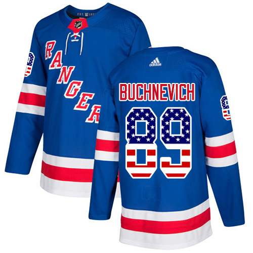 Adidas Rangers #89 Pavel Buchnevich Royal Blue Home Authentic USA Flag Stitched Youth NHL Jersey Adidas Rangers #89 Pavel Buchnevich Royal Blue Home Authentic USA Flag Stitched Youth NHL Jersey