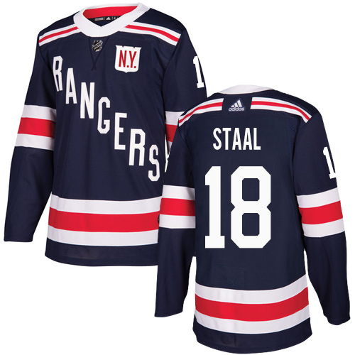 Adidas Rangers #18 Marc Staal Navy Blue Authentic 2018 Winter Classic Stitched Youth NHL Jersey Adidas Rangers #18 Marc Staal Navy Blue Authentic 2018 Winter Classic Stitched Youth NHL Jersey