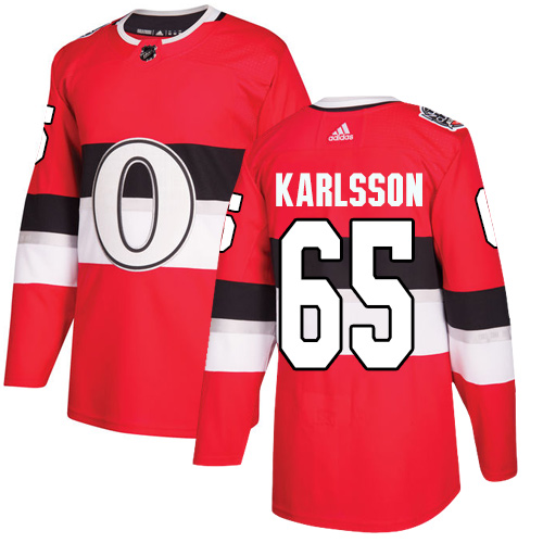 Adidas Senators #65 Erik Karlsson Red Authentic 2017 100 Classic Stitched Youth NHL Jersey Adidas Senators #65 Erik Karlsson Red Authentic 2017 100 Classic Stitched Youth NHL Jersey