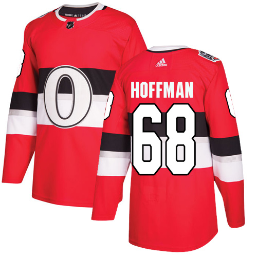 Adidas Senators #68 Mike Hoffman Red Authentic 2017 100 Classic Stitched Youth NHL Jersey Adidas Senators #68 Mike Hoffman Red Authentic 2017 100 Classic Stitched Youth NHL Jersey