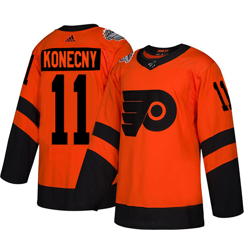 Adidas Flyers #11 Travis Konecny Orange Authentic 2019 Stadium Series Stitched Youth NHL Jersey Adidas Flyers #11 Travis Konecny Orange Authentic 2019 Stadium Series Stitched Youth NHL Jersey