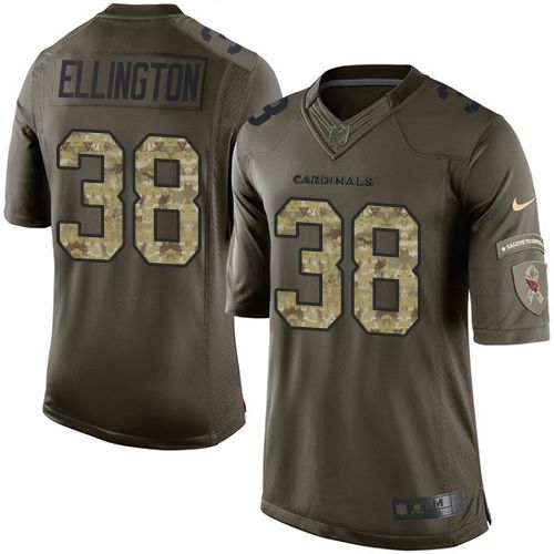 Nike Cardinals #38 Andre Ellington Green Youth Stitched NFL Limited Salute to Service Jersey Nike Cardinals #38 Andre Ellington Green Youth Stitched NFL Limited Salute to Service Jersey