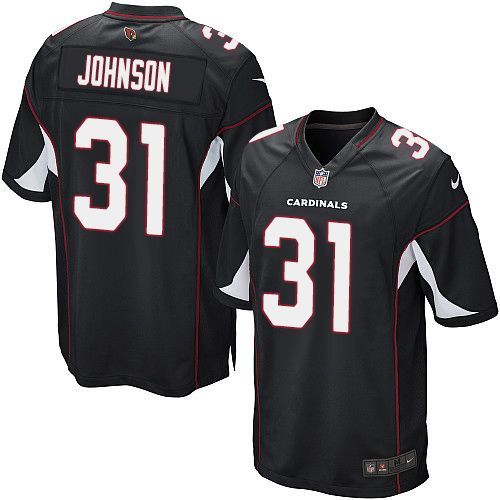 Nike Cardinals #31 David Johnson Black Alternate Youth Stitched NFL Elite Jersey Nike Cardinals #31 David Johnson Black Alternate Youth Stitched NFL Elite Jersey