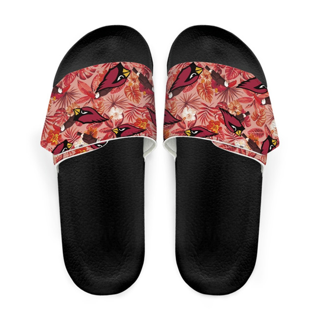 Women's Arizona Cardinals Beach Adjustable Slides Non-Slip Slippers/Sandals/Shoes 001