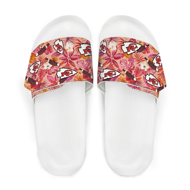 Women's Kansas City Chiefs Beach Adjustable Slides Non-Slip Slippers/Sandals/Shoes 002