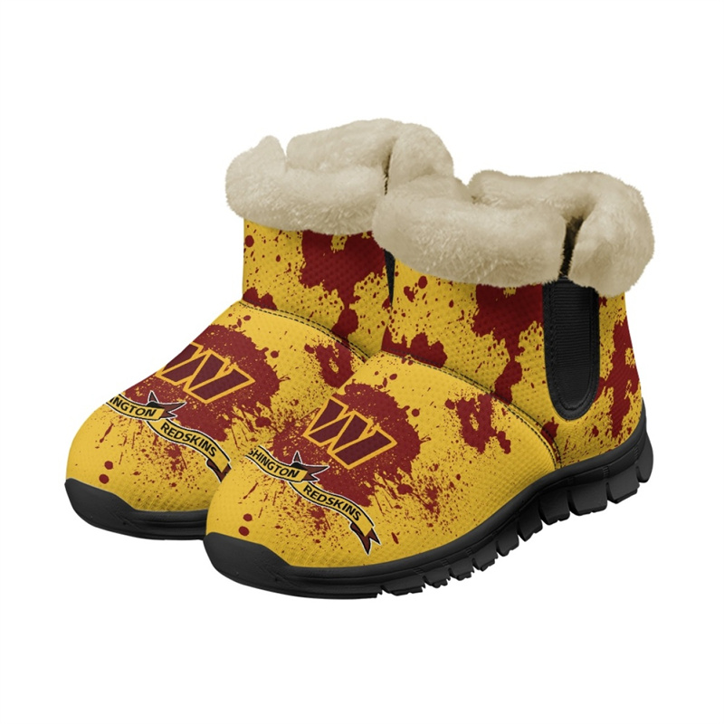 Women's Washington Commanders 2024 Snow Boots/Shoes 001(Pls check description for details)