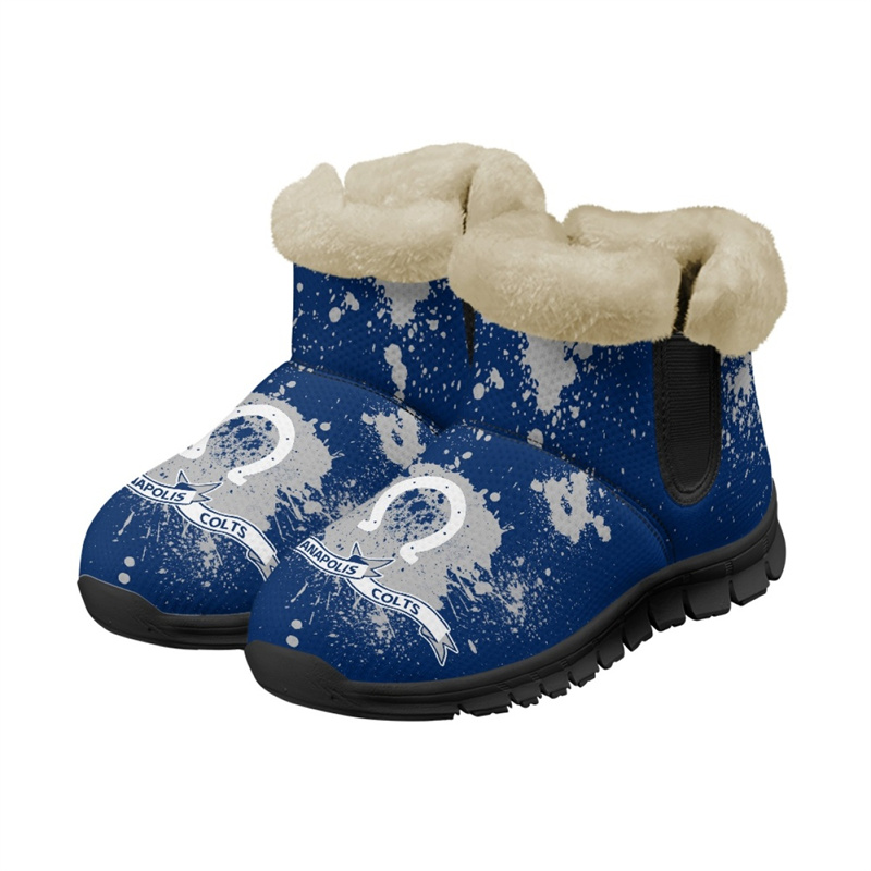 Women's Indianapolis Colts 2024 Snow Boots/Shoes 001(Pls check description for details)