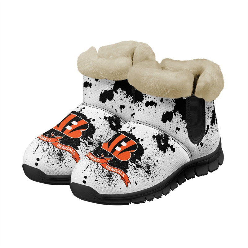 Men's Cincinnati Bengals 2024 Snow Boots/Shoes 001(Pls check description for details)