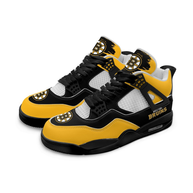Women's Boston Bruins Running weapon Air Jordan 4 Shoes 001 Women's Boston Bruins Running weapon Air Jordan 4 Shoes 001