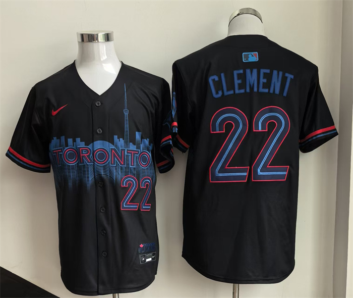 Youth Toronto Blue Jays Custom Navy 2024 City Connect Limited Stitched Baseball Jersey