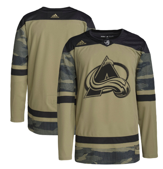 Men's Colorado Avalanche Blank Camo Salute to Service Stitched Jersey Men's Colorado Avalanche Blank Camo Salute to Service Stitched Jersey