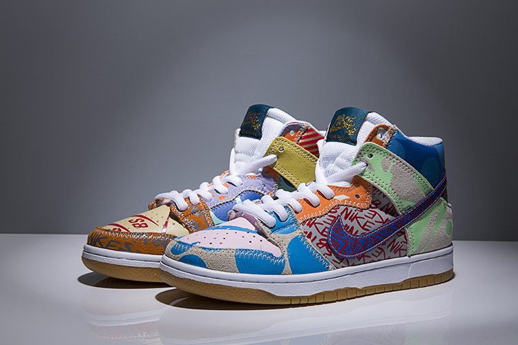 WOMEN NIKE DUNK SB high shoes-007