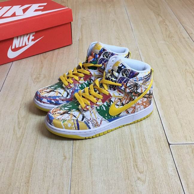 WOMEN NIKE DUNK SB high shoes-019 WOMEN NIKE DUNK SB high shoes-019