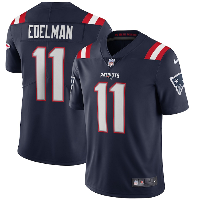 Youth New England Patriots #11 Julian Edelman New Navy Vapor Untouchable Stitched NFL Jersey Youth New England Patriots #11 Julian Edelman New Navy Vapor Untouchable Stitched NFL Jersey