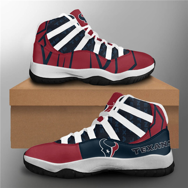 Women's Houston Texans Air Jordan 11 Sneakers 3002
