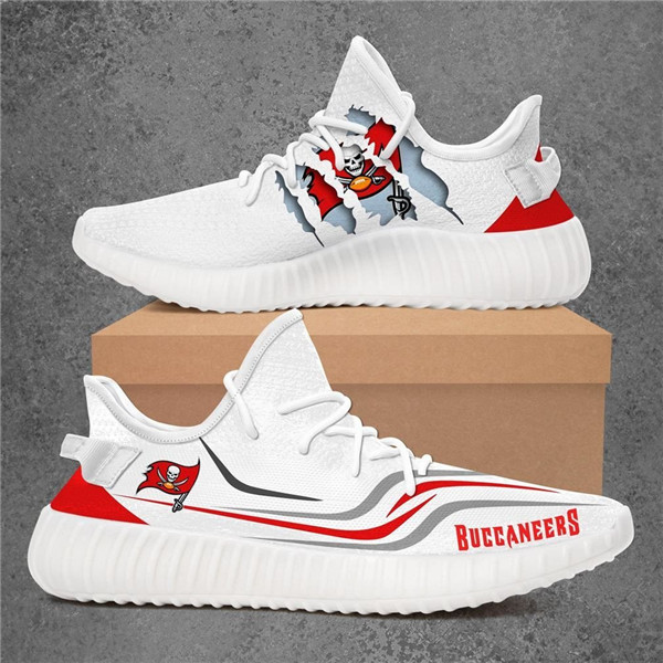 Women's Tampa Bay Buccaneers Mesh Knit Sneakers/Shoes 004